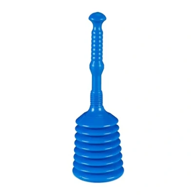 Afbeelding van Relaxdays plopper 49x15,5 cm afvoer toilet douche gootsteenontstopper kunststof