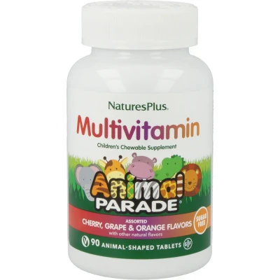 Afbeelding van Natures Plus Animal parade multi gemengd fruit 90 kauwtabletten