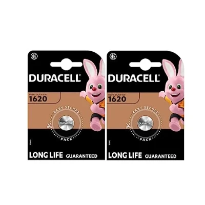 Afbeelding van 2 x Duracell 1620 (2 blisters met 1 batterij), batterijen (CR1620)