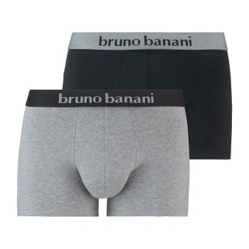 Afbeelding van Bruno Banani Boxershort met contrasterend logo tailleband (2 stuks, Set van 2)