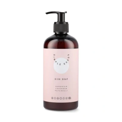 Afbeelding van Simple Goods Zeep Hand &amp; Dish Soap Geranium, Lavendel, Patchouli 450ml