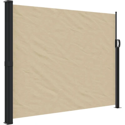 Afbeelding van Windscherm intrekbaar 170x300 cm beige