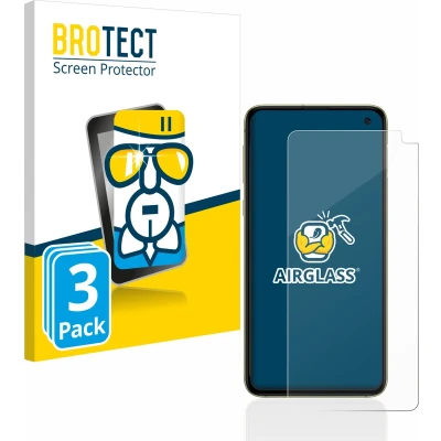 Afbeelding van BROTECT Screenprotector voor Samsung Galaxy S10e Folie Beschermfolie Beschermglas transparant (3 Stuks)