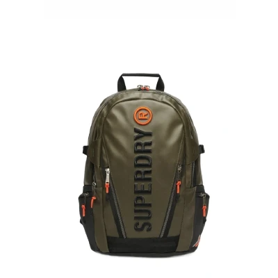 Afbeelding van Superdry Vrouwen Tarp Rugzak met Borduurwerk Groen Grootte: 1SIZE