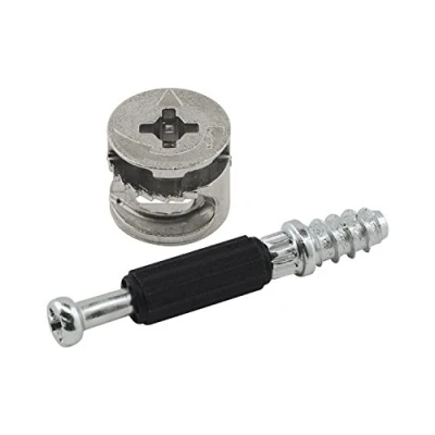 Afbeelding van Secotec Hettich Excentrische Meubelverbinder Rastex 15, 50 Stuks,zilver