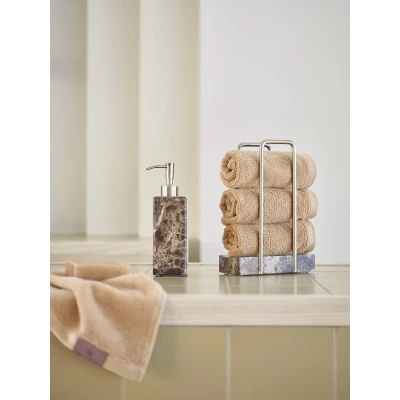 Afbeelding van Gastendoek Houder Aquanova Hammam Brown