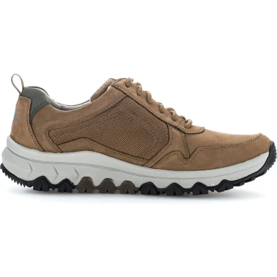 Afbeelding van Pius Gabor rollingsoft sensitive 8005.11.03 heren rollende wandelsneaker bruin maat 42 (EU) 8 (UK)