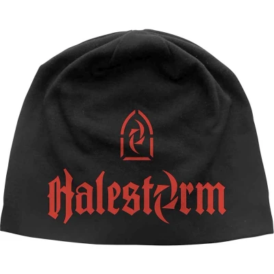 Afbeelding van Halestorm Logo JD Print Beanie Muts Zwart