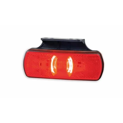 Afbeelding van Markeringslamp / reflector rood 12 24V