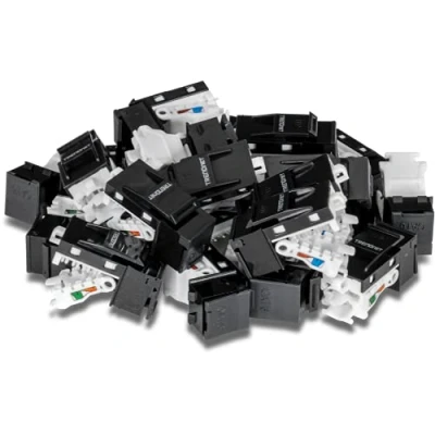 Afbeelding van Trendnet 25 Pack Cat6 RJ 45 Keystone (Keystone module), Netwerk accessoires