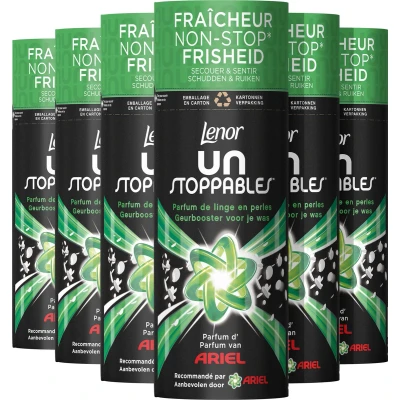Afbeelding van 6x Lenor Unstoppables In Wash Geurbooster Geur Van Ariel 165 gr