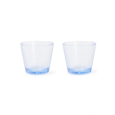 Afbeelding van Iittala Tundra drinkglas 29 cl set van 2 Lichtblauw