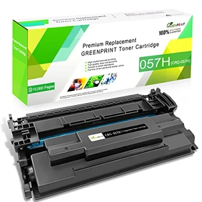 Afbeelding van Compatibele Toner Cartridge 057H ( 057 ) Hoge Capaciteit 10000 Pagina&#039;s GREENPRINT voor Canon MF449dw MF448dw MF445dw MF443dw LBP228dw LBP227dw LBP226dw LBP223dw MF451dw MF452dw MF453dw MF455 Printer