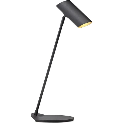 Afbeelding van Lucide bureaulamp Hester antraciet