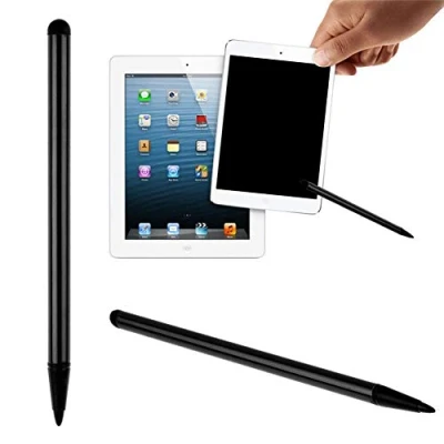 Afbeelding van Washranp Stylus Pennen Voor Touchscreens, 2 Stuks Capacitieve Pen Touchscreen Potlood IPad Tablet Smartphone zwart