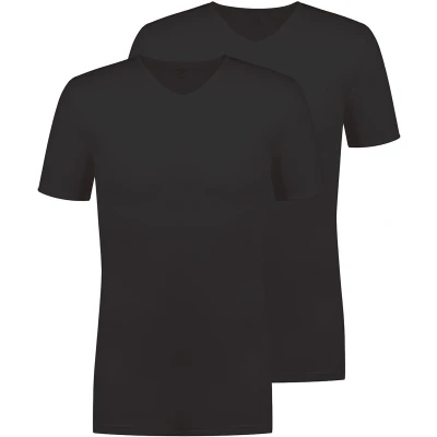 Afbeelding van mey 2PACK Hemd, Heren, Maat: XL, Schwarz
