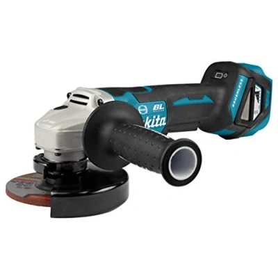 Afbeelding van Makita DGA518ZJU 18 V Haakse slijper 125 mm met aws zender, in mbo,x veiligheidsschakelaar
