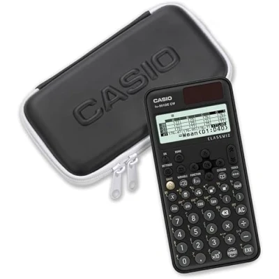 Afbeelding van Casio FX 991DE CW ClassWiz technisch wetenschappelijke rekenmachine met beschermtas, Duitse menunavigatie (Limited Edition)
