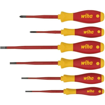 Afbeelding van Wiha VDE schroevendraaierset SoftFinish electric 6 delig