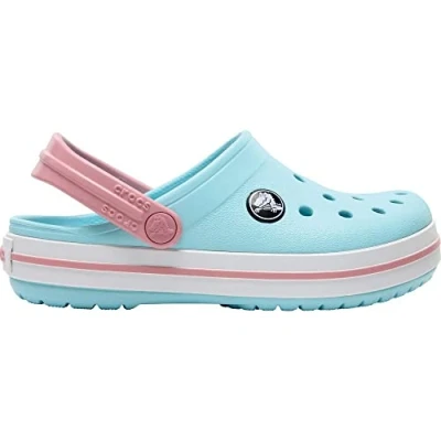 Afbeelding van Crocs Klompen Crocband Clog K uniseks kind , Ice Blue/White 36/37 EU