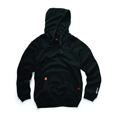 Afbeelding van Scruffs Eco Worker Hoodie, Zwart, S
