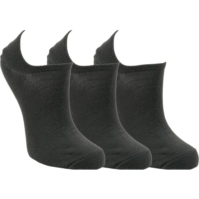 Afbeelding van GIANVAGLIA® sneakersokken comfort zwart 3 paar katoen 35 40