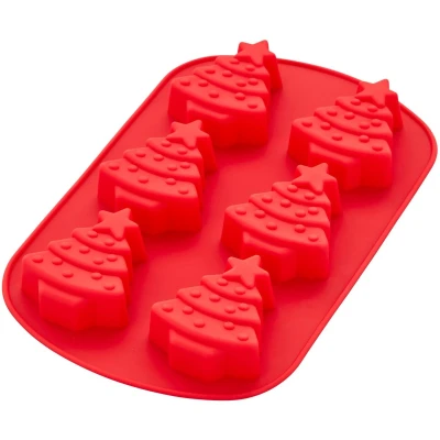 Afbeelding van Wilton Siliconen Bakvorm Kerstboom (6)