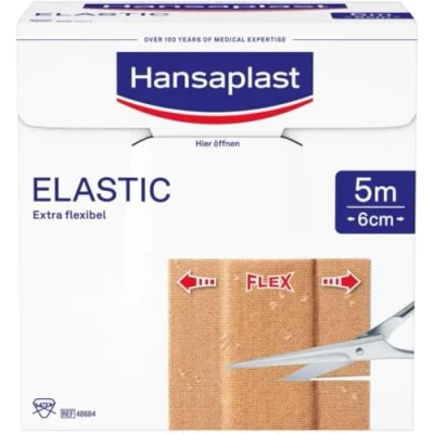 Afbeelding van Hansaplast Med Elastic Family Pack 5mx6cm