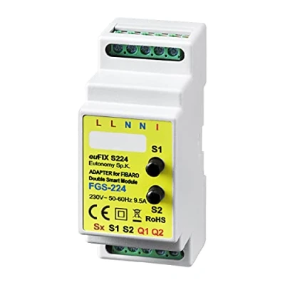 Afbeelding van Eutonomy Dinrail Behuizing FGS 224 Met Pushbuttons