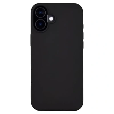 Afbeelding van JT Berlin SilikonCase Steglitz Backcover Apple iPhone 16 Plus Zwart Inductieve lading, MagSafe compatible