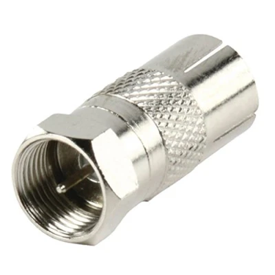 Afbeelding van Coax Verloopplug IEC Female F Connector
