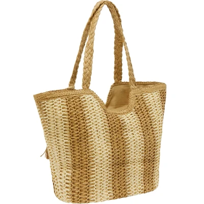 Afbeelding van usha Shopper, Dames, Maat: One Size, Camel beige