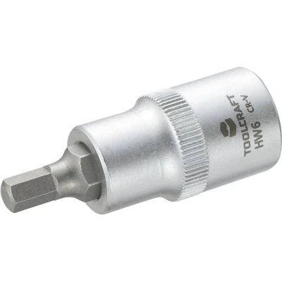 Afbeelding van TOOLCRAFT 816156 Inbus Dopsleutel bitinzet 6 mm 1/2 (12.5 mm)