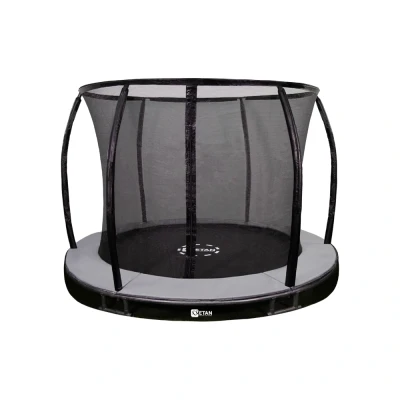 Afbeelding van Etan Sky Flyer Inground trampoline met net 305 cm grijs