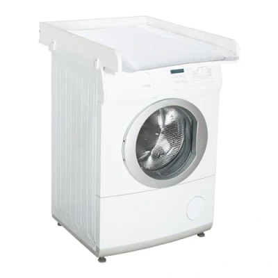 Afbeelding van roba Aankleedplateau voor wasmachine incl. Aankleedkussen Uilen wit