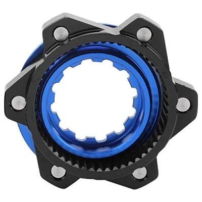 Afbeelding van Keenso Fiets Center Lock, Lock adapter 6 Bouten Schijfrem Rotor Conversie Seat voor Mountainbike (Zwart &amp; Blauw) Fietsen en reserve onderdelen scenterlock