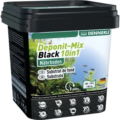 Afbeelding van Dennerle deponit mix black 10 in 1 Lange Termijn Voedingsbodem Inhoud: 4,8 kilo
