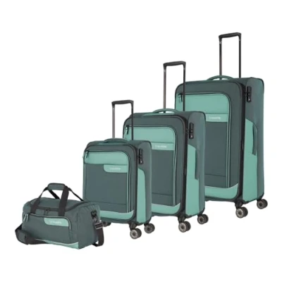 Afbeelding van Travelite VIIA Kofferset, Maat: One Size, Eucalyptus