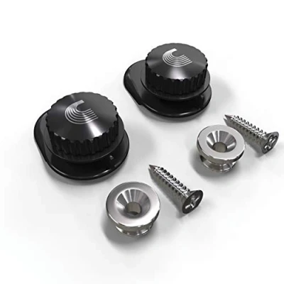 Afbeelding van D&quot;;Addario PW SLS 02 universal strap lock system nikkelkleurig
