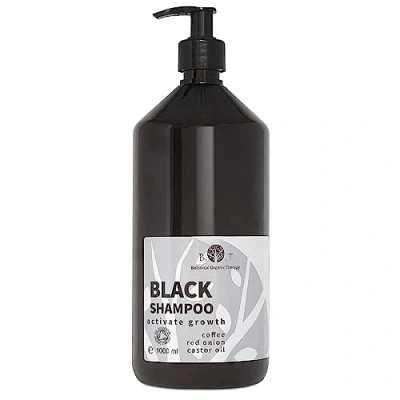 Afbeelding van Zwarte Shampoo, Shampoo met Castor en Ui, Antiroosshampoo voor Vet Haar Snelle haargroei Anti val Vochtinbrengende crème SULFAATVRIJ, 1000 ml