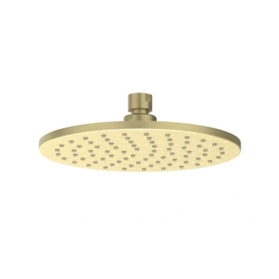 Afbeelding van IVY hoofddouche Geborsteld Mat Goud PVD 20cm 0,8cm