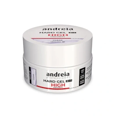 Afbeelding van Andreia Professional Profection Hard Gel 2 in 1 Biphasic Construction Glitter Clear 22g