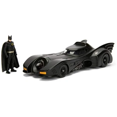 Afbeelding van Jada 98260 1:24 1989 Batmobile w/Batman figuur JA98260