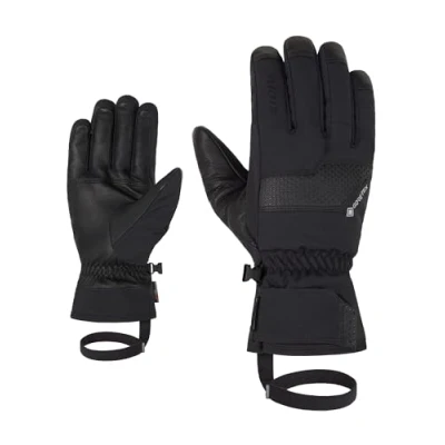 Afbeelding van Ziener GENIRO Skihandschoenen voor heren, wintersport, Gore Tex, Primaloft, zwart, 10,5