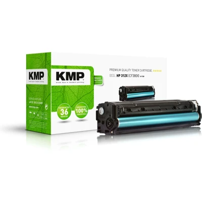 Afbeelding van KMP Toner vervangt HP 312X, CF380X Compatibel Zwart 4400 bladzijden H T189 2528,3000