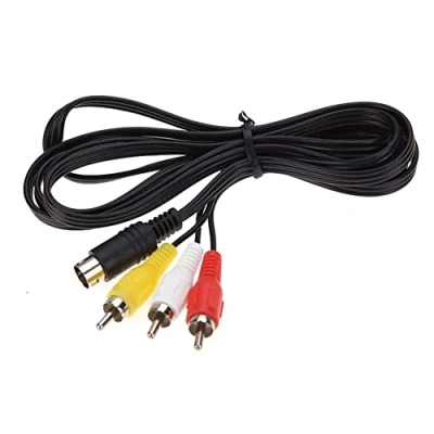 Afbeelding van CHILDMORY 1,8 m Audio Video AV Kabel 9Pin naar RCA Aansluitkabel voor Genesis 2.3