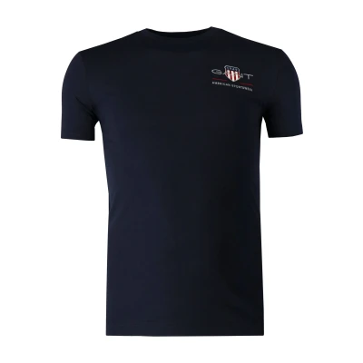 Afbeelding van GANT Archive Shield Tshirt basic, Heren, Maat: XXL, Evening blue