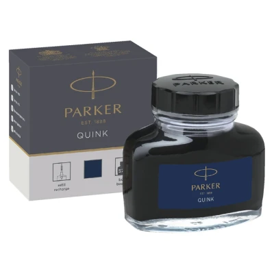 Afbeelding van Vulpeninkt Parker Quink permanent 57ml blauw/zwart