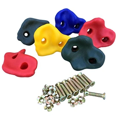 Afbeelding van Loggyland Klimstenen voor klimwand, set van 6, boulderwand