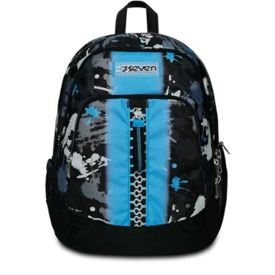 Afbeelding van Seven 200102321 584 rugzak School Meerkleurig Polyester